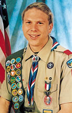 Eagle
Scout Lance DeVenney